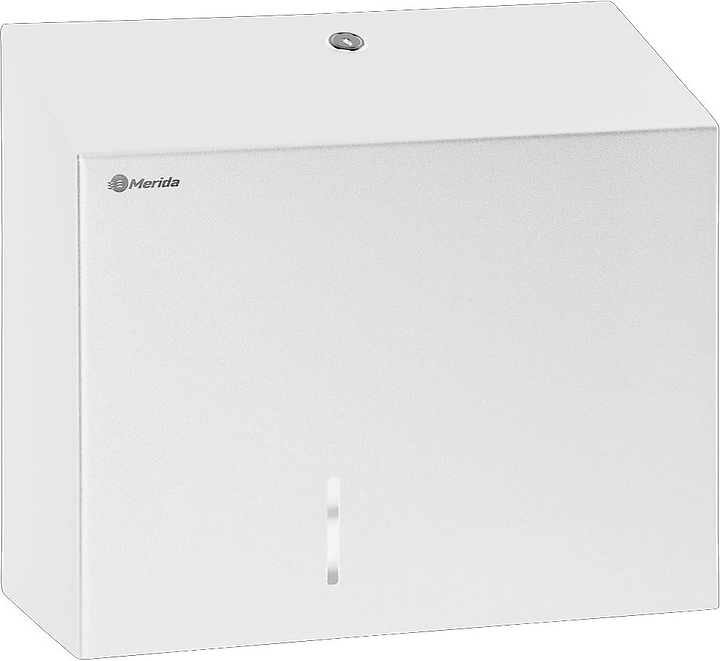 Диспенсер туалетной бумаги Merida STELLA R DUO WHITE BSB202.R (нерж. сталь) белый