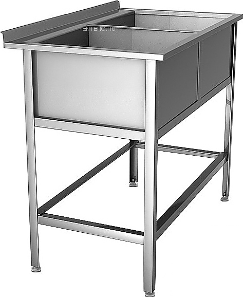 Ванна моечная GPSteel ВМБ-2 1040/530/850 Стандарт