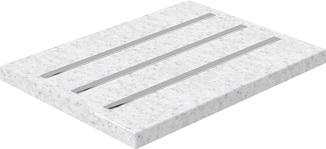 Направляющая для подносов Luxstahl Premium 600 мм