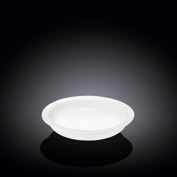 Форма для запекания Wilmax WL‑997205/A 2500 мл d=330 мм (фарфор) белая