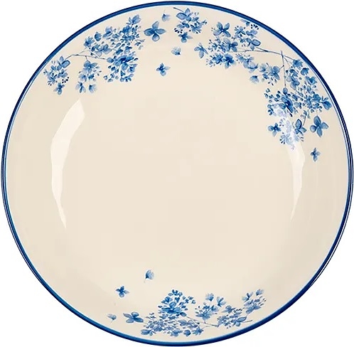 Тарелка глубокая Kunstwerk Fiori CT038-1F03540-XB d=17,9 см h=3,6 см (фарфор)