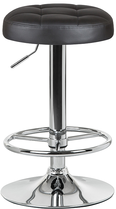 Табурет барный DOBRIN 5008-LM-N BRUNO (черный) 2 шт.