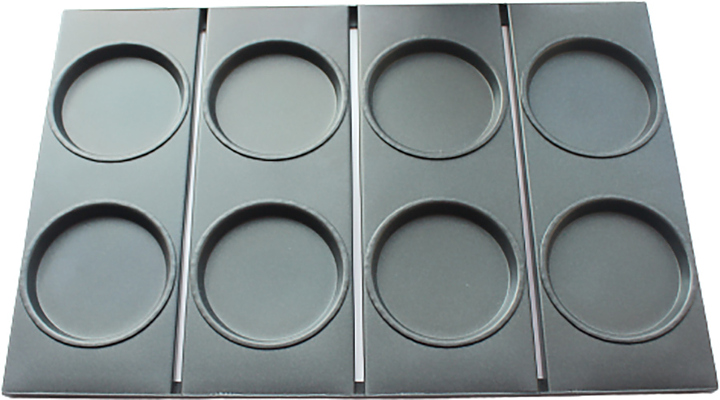 Противень для бургеров ЦПО 325х530х19 мм 6 ячеек