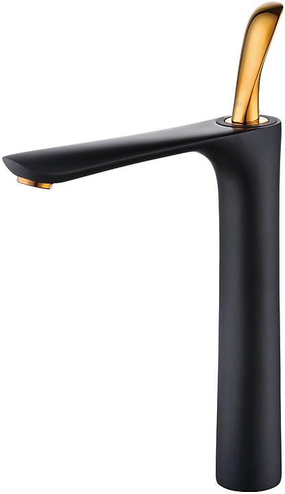 Смеситель для раковины D&K Venice Baciano DA1032059 черный, золото