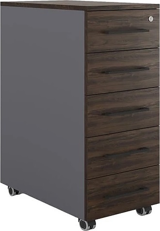 Тумба мобильная КОБОР TМ5-40/50 graphite/charlston