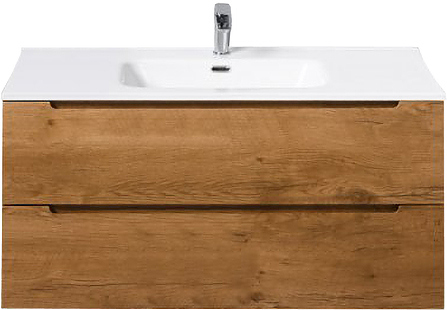 Тумба с раковиной BelBagno ETNA-1000-2C-SO-RN-P + BB1000ETL дерево