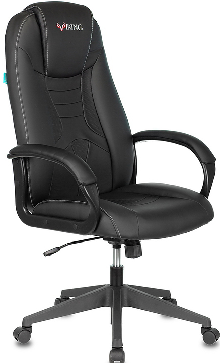 Кресло игровое Бюрократ VIKING-8N/BLACK черный искусственная кожа