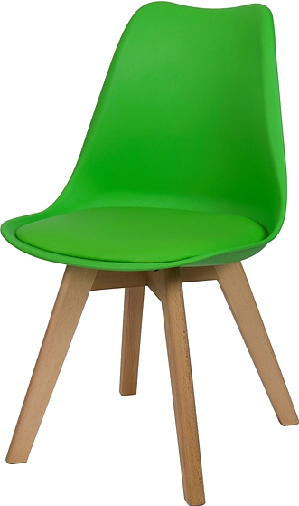 Стул BentWood Eames W зеленый