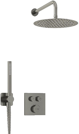 Встраиваемый комплект для душа Wasserkraft Wern 4200 A4248.097.121.275.100.276 Thermo никель