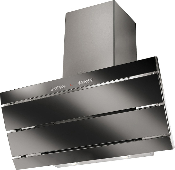 Вытяжка Faber ORIZZONTE PLUS VETRO EG8 X/VBK A90 LOGIC (110.0157.147)