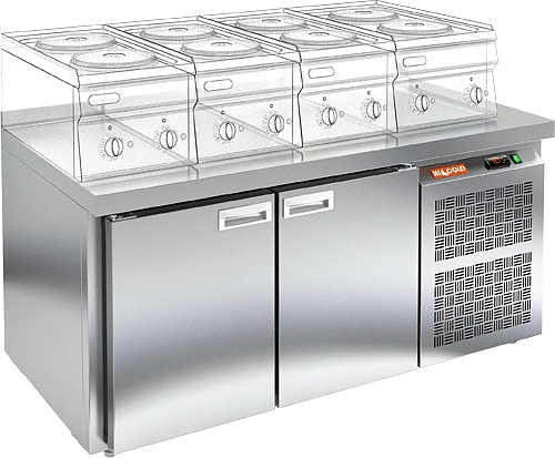 Стол морозильный HICOLD GN 11 BR2 BT LT