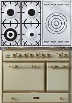 Газовая плита с духовым шкафом ILVE MCD-100SD-VG