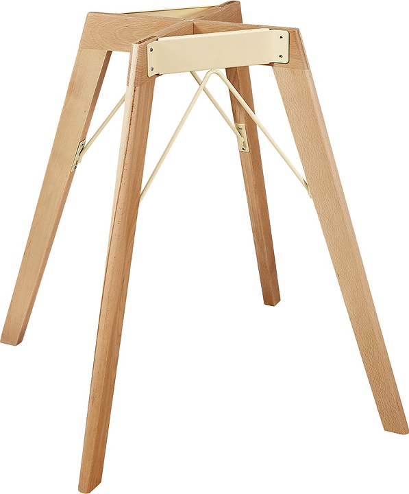 Подстолье Sheffilton SHT-TU9 (дерево / металл) прозрачный лак