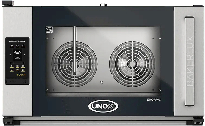 Печь конвекционная UNOX XEFR-04EU-ETRV Rossella без сливного отверстия