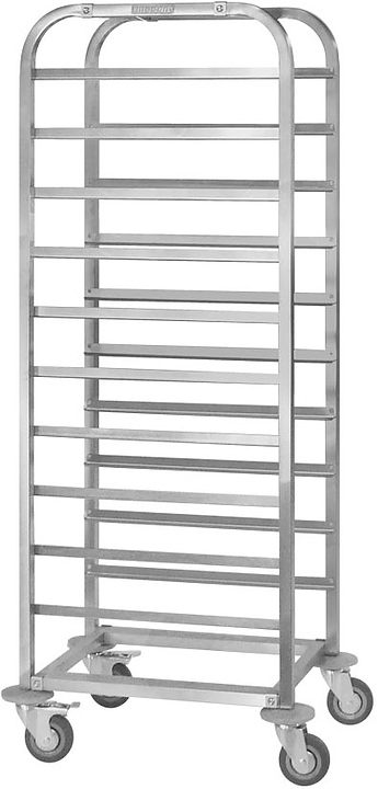 Тележка-шпилька для гастроемкостей Mecon Profi Inox ТШГп 385х560х1800 мм 12 уровней