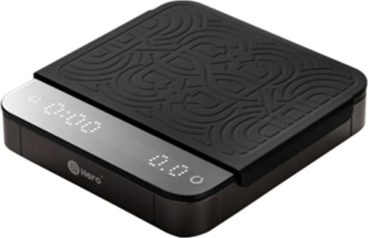 Весы бариста аккумуляторные ZeroHero Smart Scale 3.0 (Pour-over) (1800 мА·ч 0,3-2000 г) черные