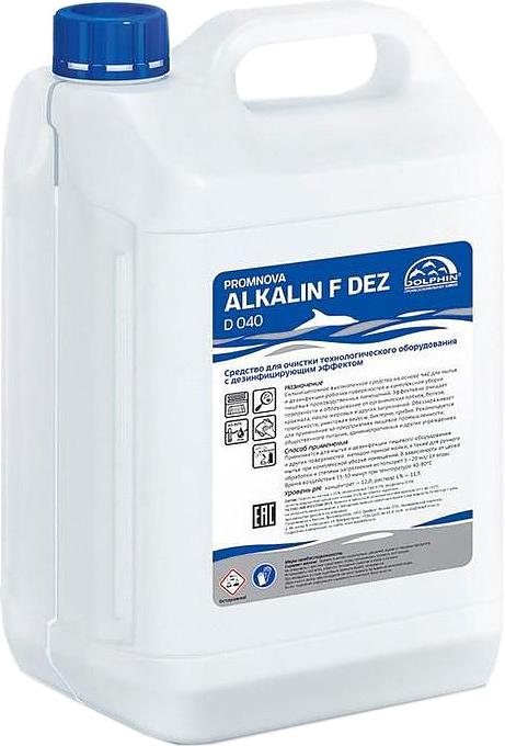 Средство дезинфицирущее моющее Dolphin ALKALIN F DEZ 5 л