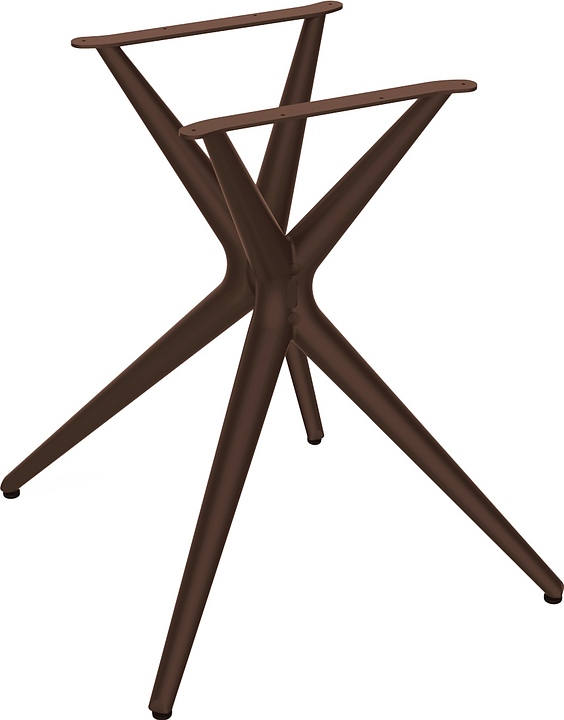 Подстолье Sheffilton SHT-TU30 (пластик) коричневое