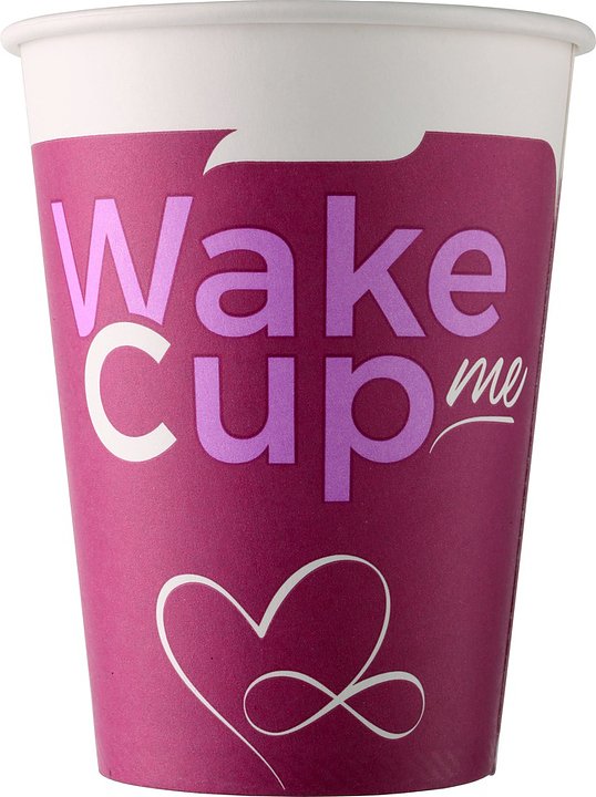 Стакан бумажный Формация 300 мл WakeMeCup (800шт.)