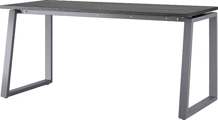 Стол офисный КОБОР TS1-100/70 graphite/glazed