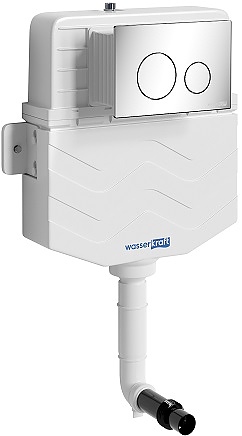 Бачок скрытого монтажа Wasserkraft Aller 10TLT.031.ME.CH02