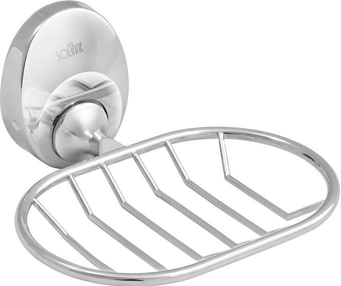 Мыльница Puff Solinne 16032 Modern решетчатая (нерж. сталь) хром