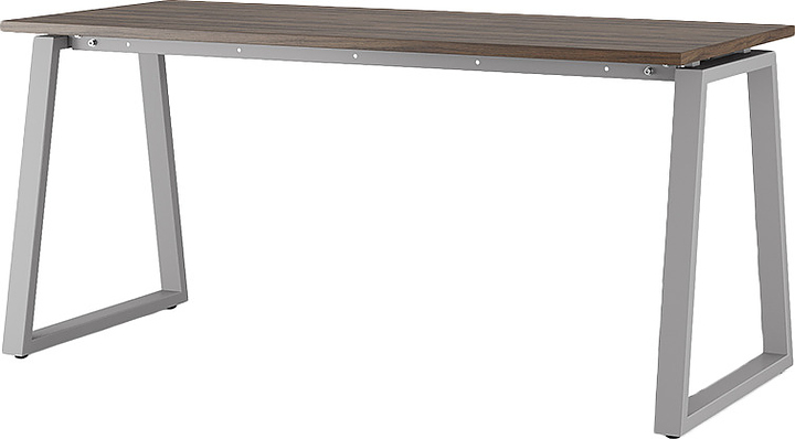 Стол офисный КОБОР TR-160/70 aluminum/charlston