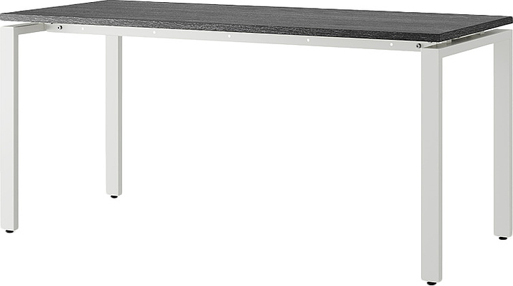 Стол офисный КОБОР P-140/60 white/glazed