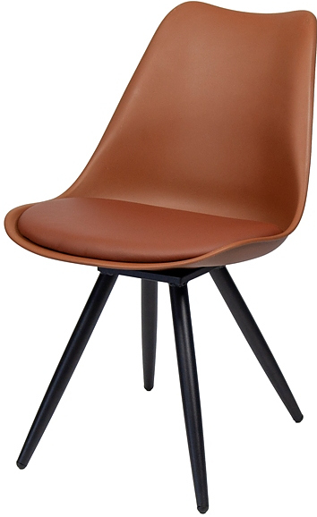 Стул BentWood Eames SR коричневый