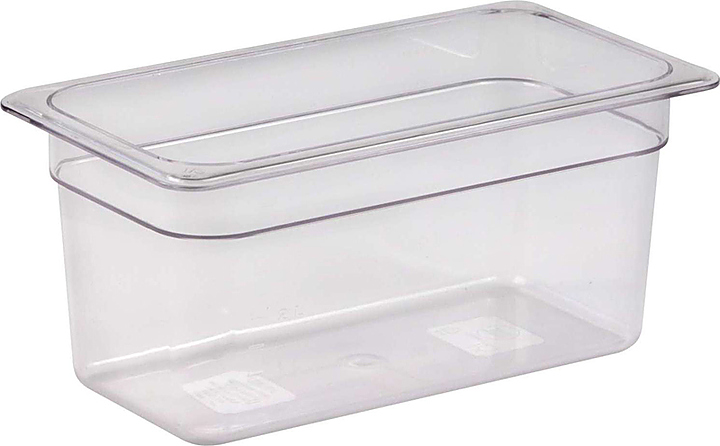 Гастроемкость Luxstahl JW-P136 GN 1/3-150 (327х176х150) поликарбонат