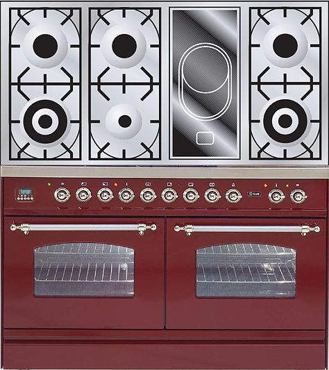 Газовая плита с духовым шкафом ILVE PDN-120V-VG