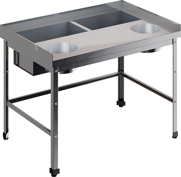 Стол для сбора отходов Restoinox СДК-12/8-ЭН