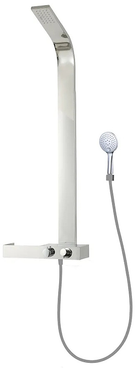 Панель душевая Taliente Amato TA-G-TS1301C без излива, белый