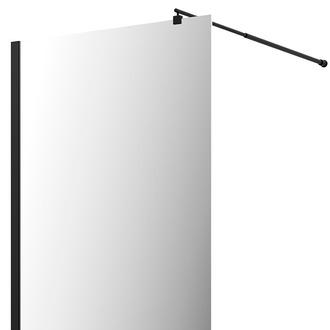 Душевое ограждение Wasserkraft Rur 30W39MB-MR 2000х900 мм черный