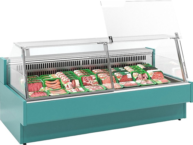 Витрина холодильная Lida Aqua-1 U (3700х1250х1200 мм)