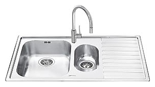 Кухонная мойка SMEG LM102D