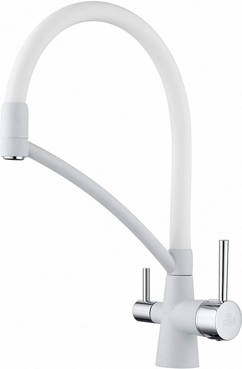 Смеситель для кухни Paulmark Siegen Si213111-431 белый матовый