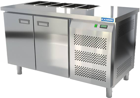 Стол холодильный для салатов КАМИК СОН-201473К