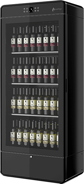 Винный шкаф Enofrigo I.AM H2000 стат. черные полки