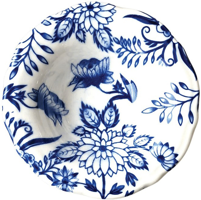 Салатник ID Fine Herba Blue FLY25KS-ID1035 25 см