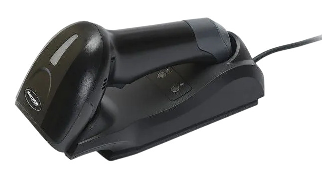 Беспроводной двумерный сканер штрих кода Mertech CL-2310 BLE Dongle P2D USB black с Cradle, черный