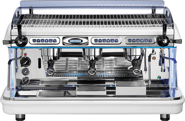Кофемашина Royal Synchro T2 3GR Semiautomatic Boiler 14LT черно-красная