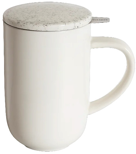 Кружка заварочная Loveramics Pro Tea Mug With Infuser & Lid C097-62ACR 450 мл, бежевый (beige)