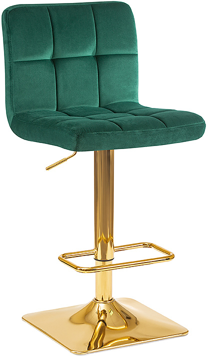 Стул барный DOBRIN 5016-LM-N GOLDIE (зеленый, золото) 2 шт.
