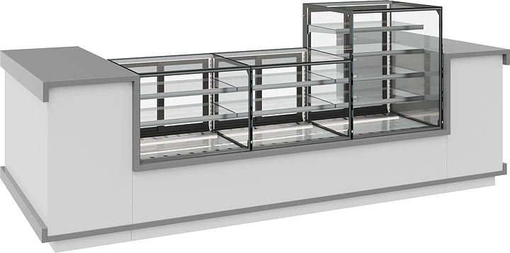Витрина тепловая Carboma Cosmo KC71-130 SH 1,2-1 Built-In