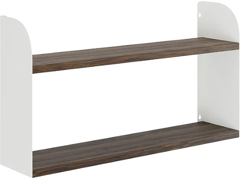 Полка КОБОР S1-80/20 white/charlston