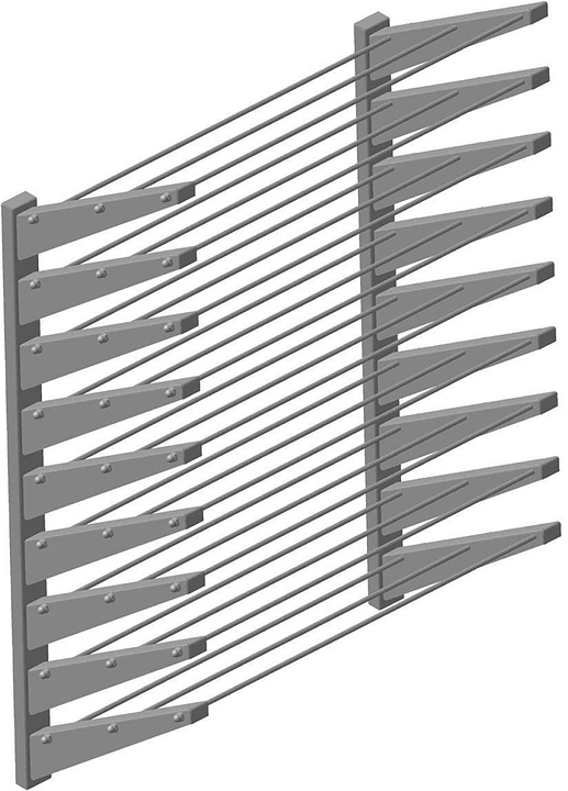 Полка настенная для досок ITERMA ПД-5-600/300 Ш430