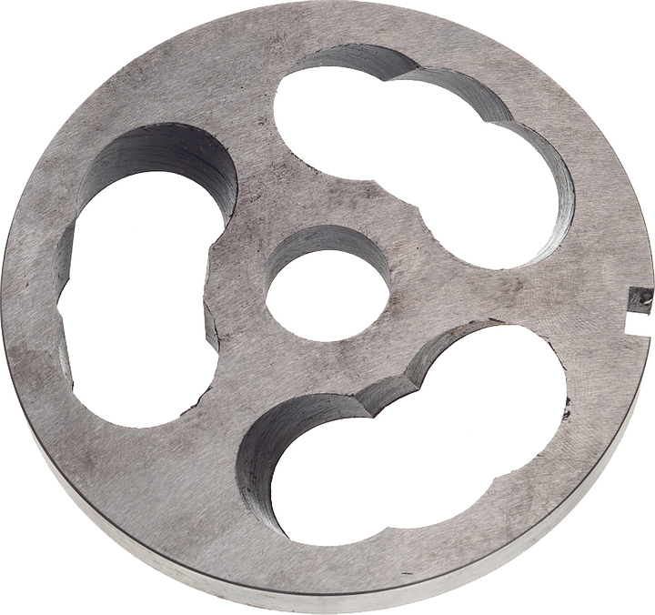 Нож подрезной ТОРГМАШ (Барановичи) к мясорубке МИМ-600 (фрезер) глазки