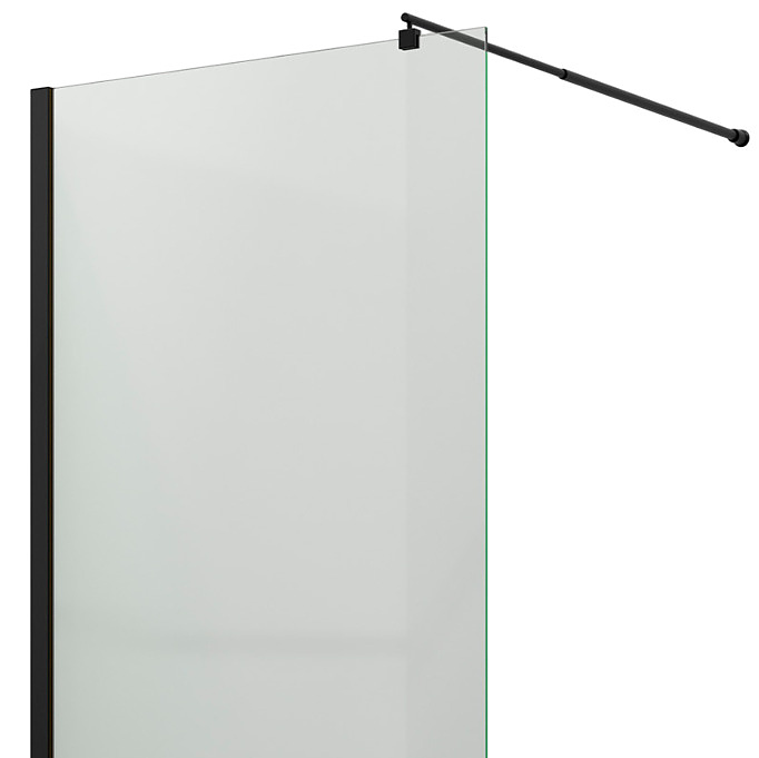 Душевое ограждение Wasserkraft Rur 30W44MB 2000х1000 мм черный