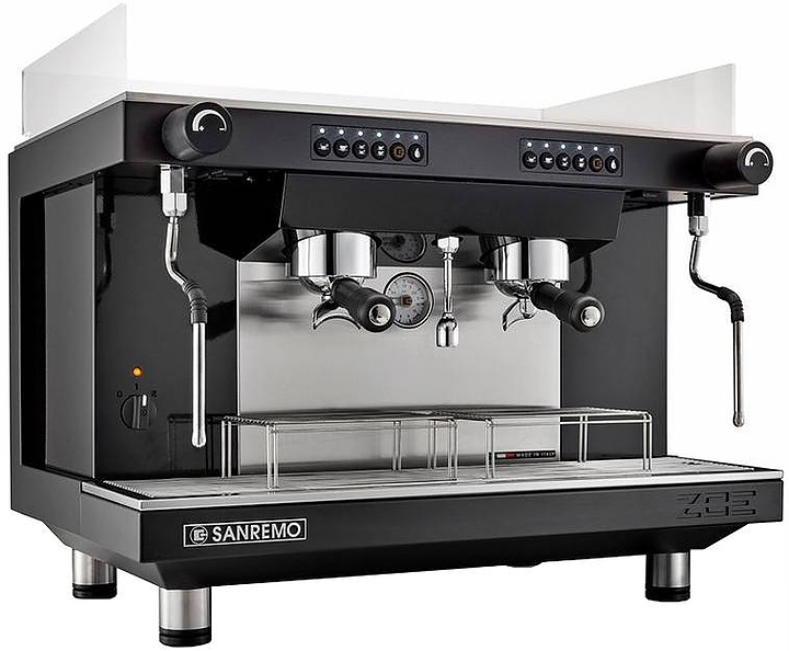 Кофемашина Sanremo Zoe 2G SED TA (черная)